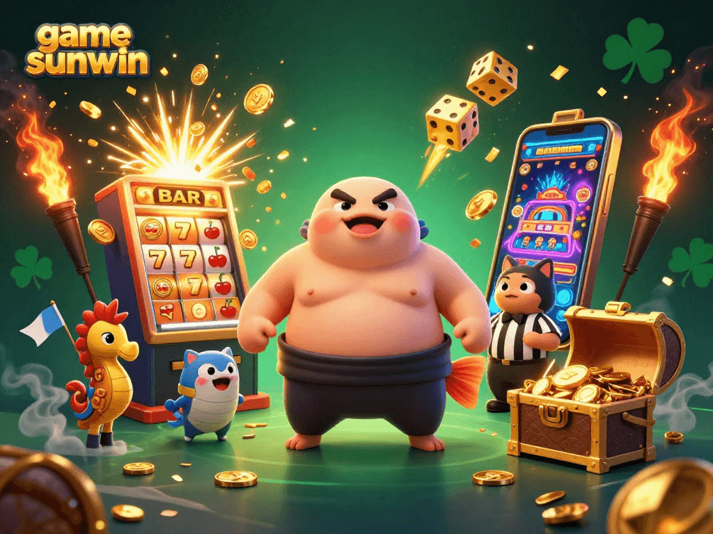 Play exciting game sunwin with thrilling slot machines, colorful jackpots, and dynamic casino action.